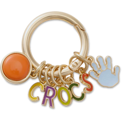 Crafted Crocs Ring Keychain