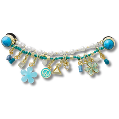Blue Adjustable Charm Chain