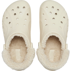 Baya Lined Fuzz-Strap Clog