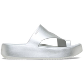 Getaway Metallic Platform Toe Loop