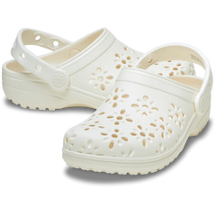 Classic Floral Cut-Out Clog