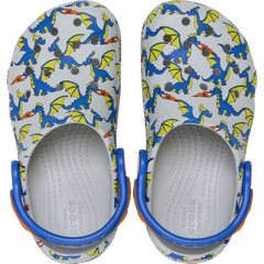 Toddler Classic Dragon Graphic Clog
