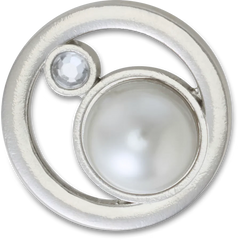 Silver Ring With Pearl