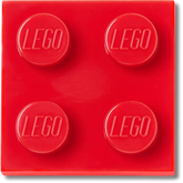 LEGO® Red Tile 2x2