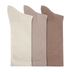 Crocs Socks Crew Texture Logo 3-Pack