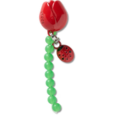 Meta Rose Dangle