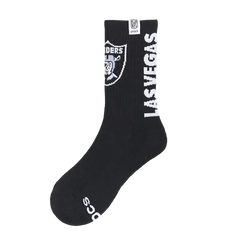 NFL Las Vegas Raiders Crocs Socks