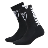 NFL Las Vegas Raiders Crocs Socks