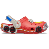 Toddler Classic IAM Fire Truck Lights Backstrap Clog