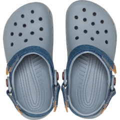 Kids' Classic Denim Adjustable Backstrap Clog