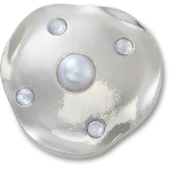 Silver and Pearl Disc