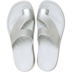 Getaway Metallic Platform Toe Loop
