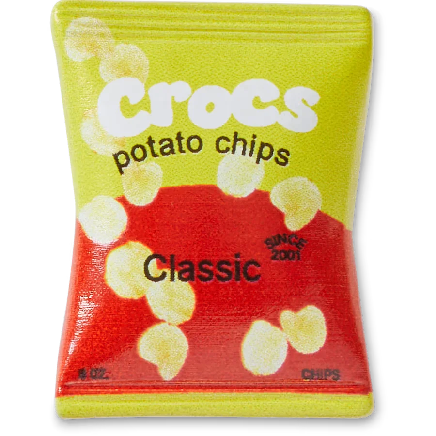 Yellow Red Chip Bag