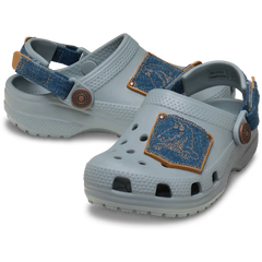 Toddler Classic Denim Adjustable Backstrap Clog