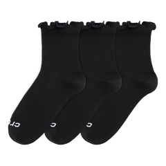 CrocsSocks Ruffle Ankle 3 PK