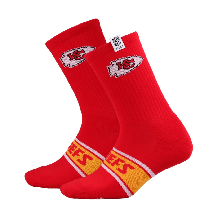 NFL Kansas City Chiefs Crocs Socks