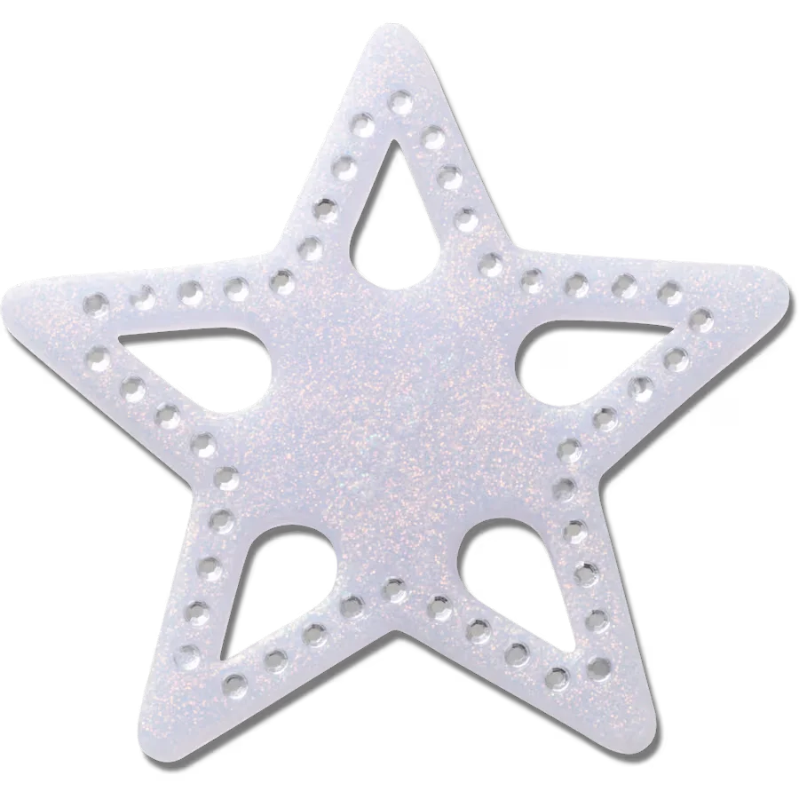 Mega Blue Glittery Star