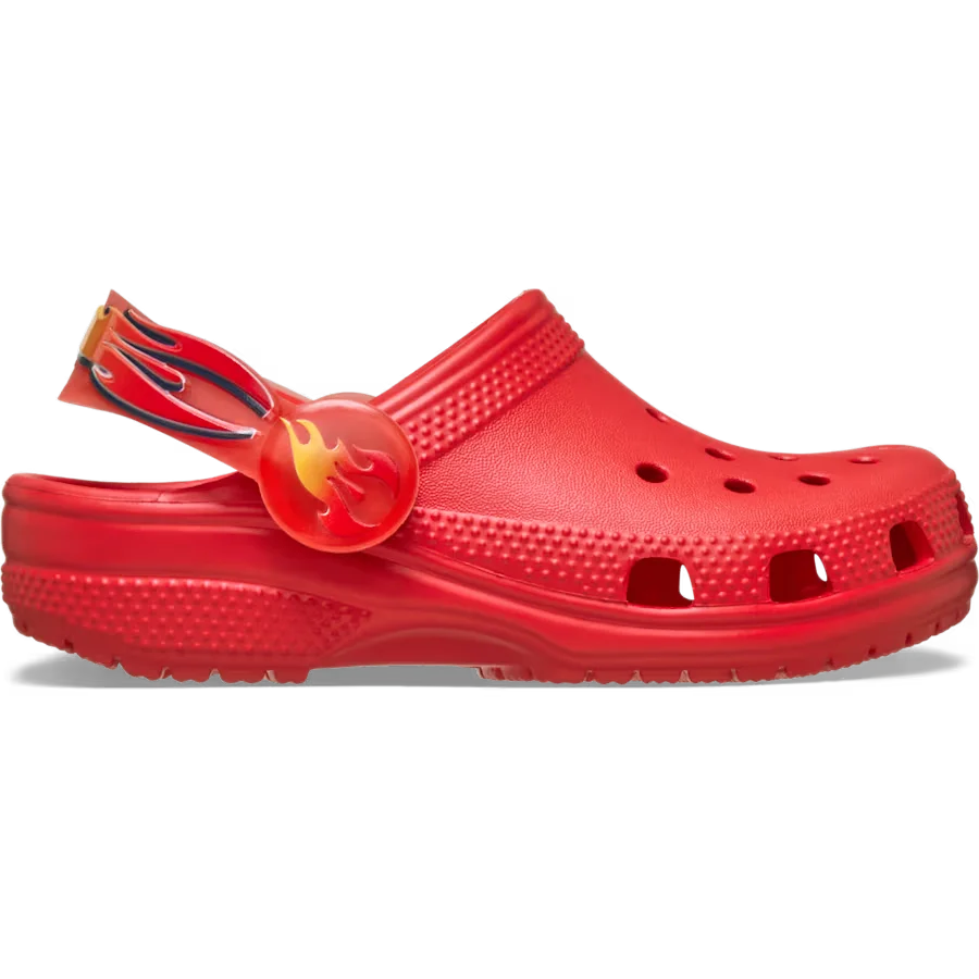 Toddler Classic Flame Lights Backstrap Clog