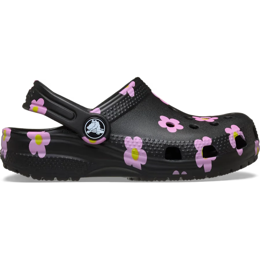 Toddler Classic Flower Clog