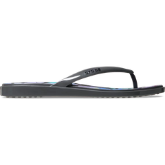 Miami Round Toe Dark Floral Flip