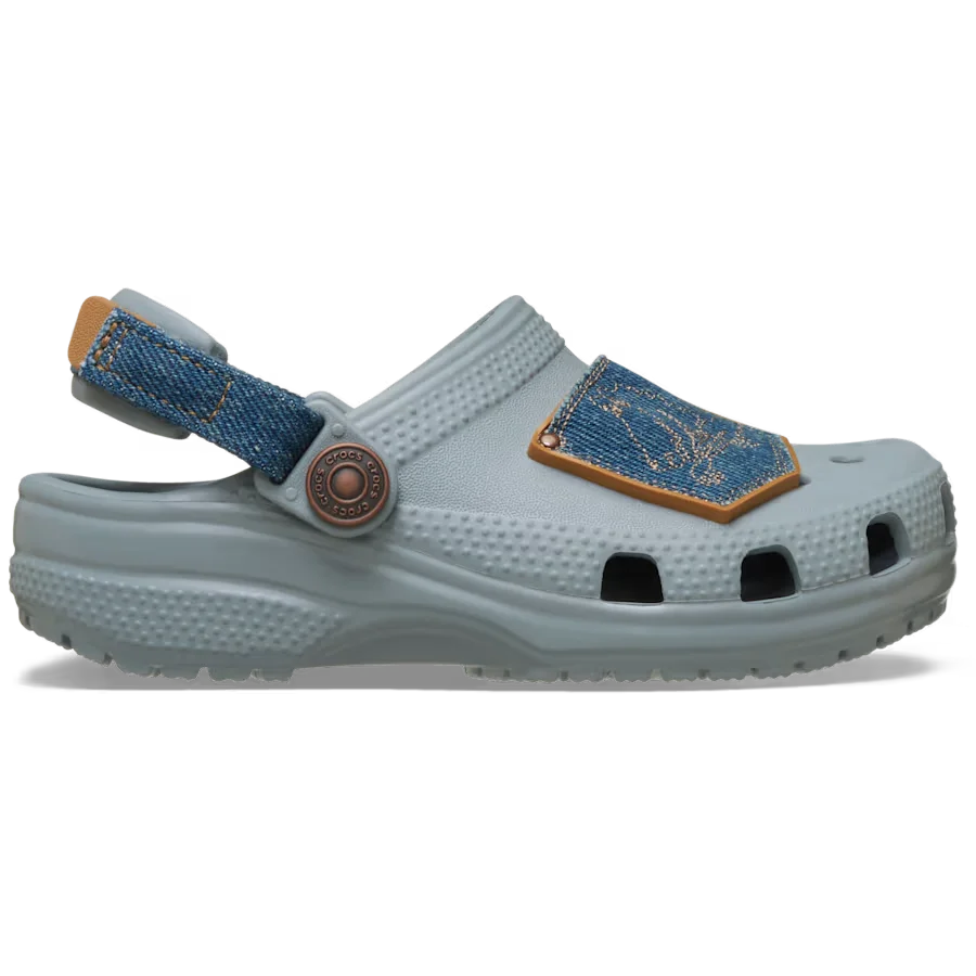 Toddler Classic Denim Adjustable Backstrap Clog