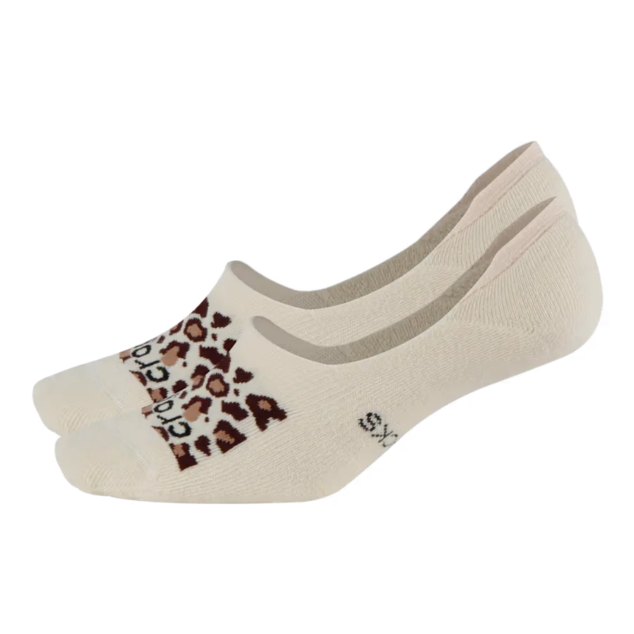 CrocsSocks Cheetah Hidden Liner 3PK