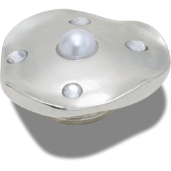 Silver and Pearl Disc