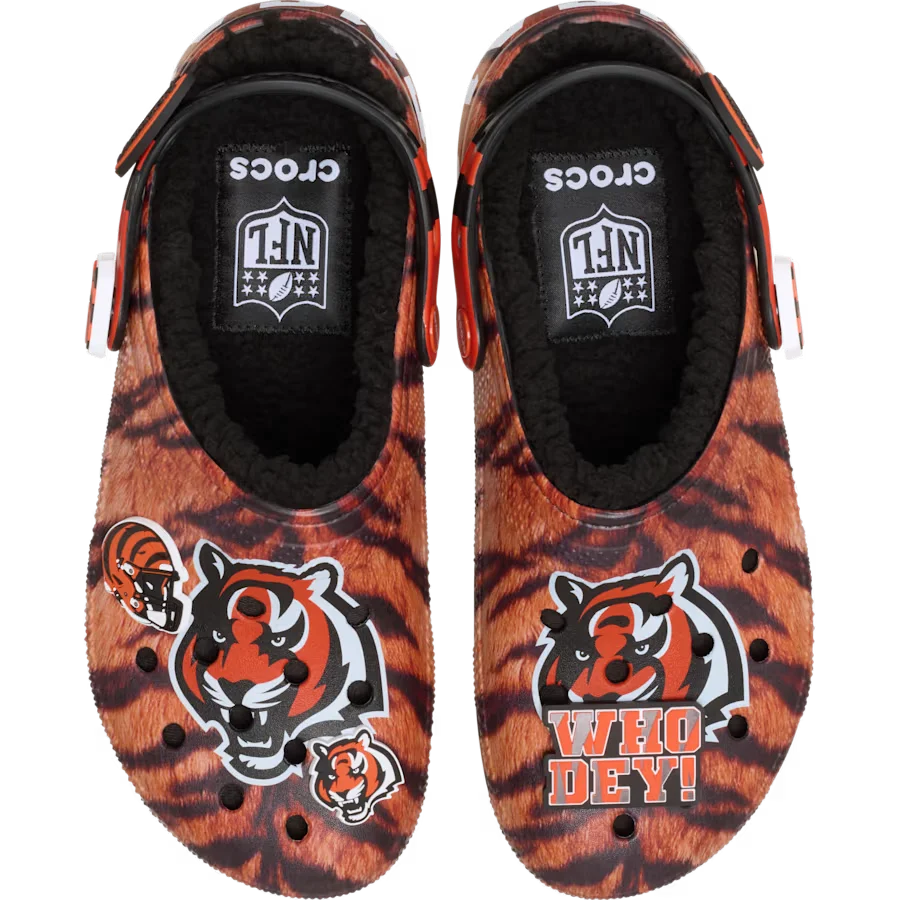 NFL Cincinnati Bengals Classic Lined Clog