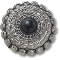 Silver and Black Emblem