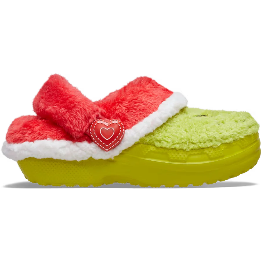 Kid's The Grinch Classic Lined Clog