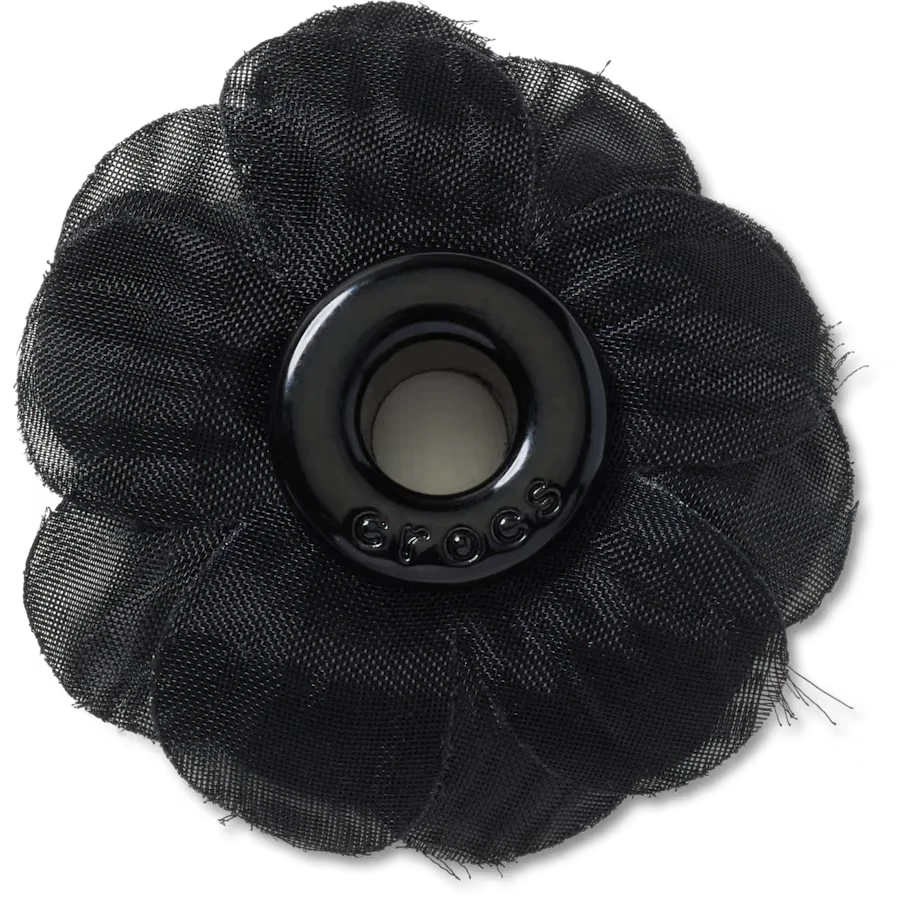 Black Chiffon Grommet