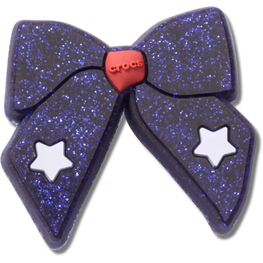 Glittery Blue Bow