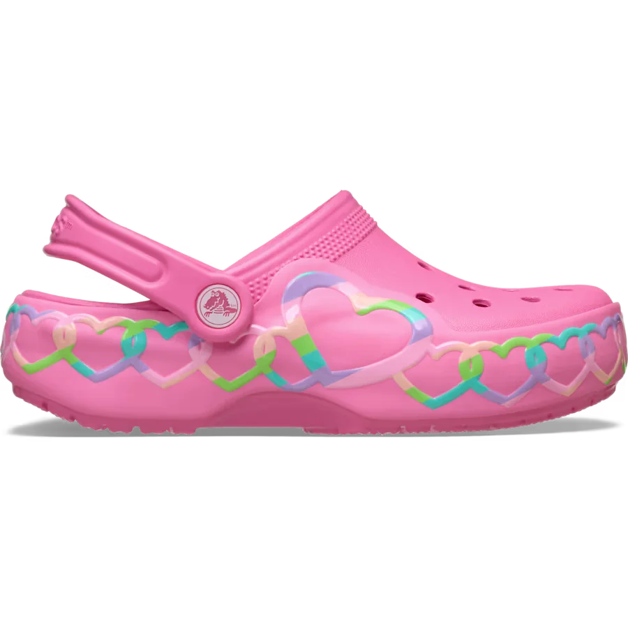 Kids' Classic Heart Lights Clog