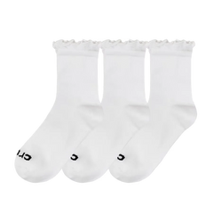 CrocsSocks Ruffle Ankle 3 PK