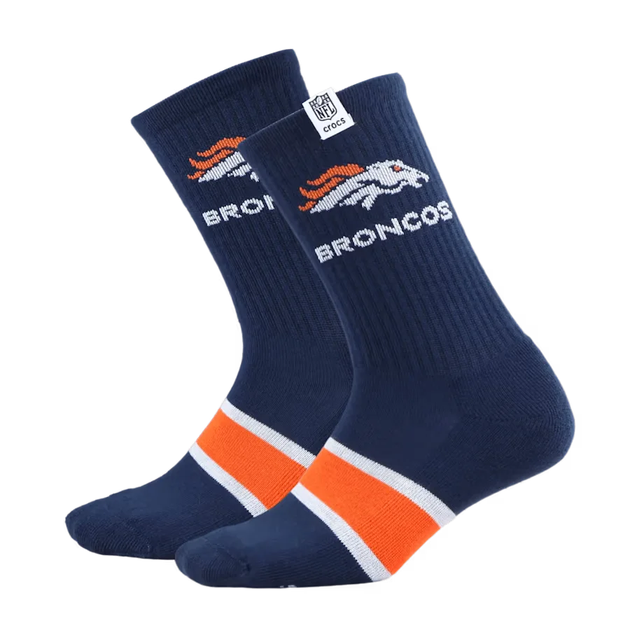 NFL Denver Broncos Crocs Socks