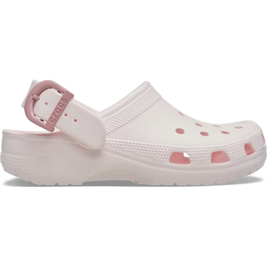 Classic Enamel Buckle Clog