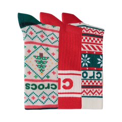 CrocsSocks Sweater Print 3-Pack