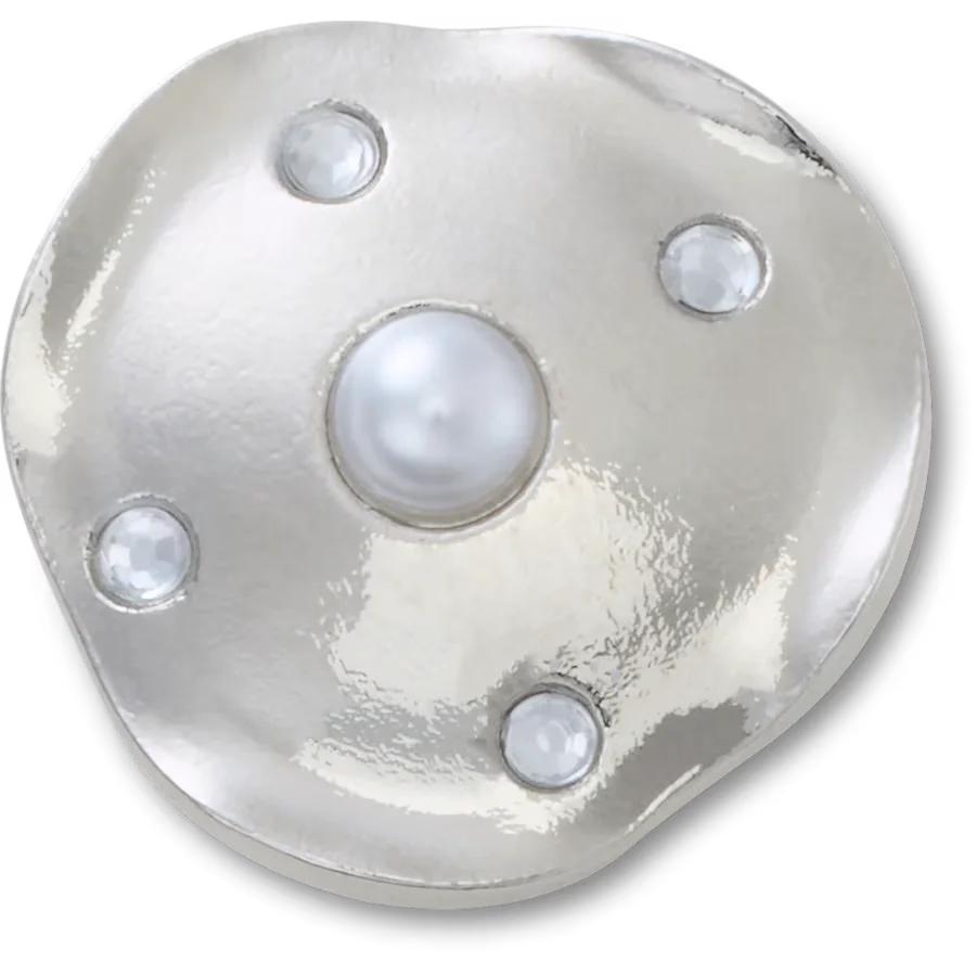Silver and Pearl Disc